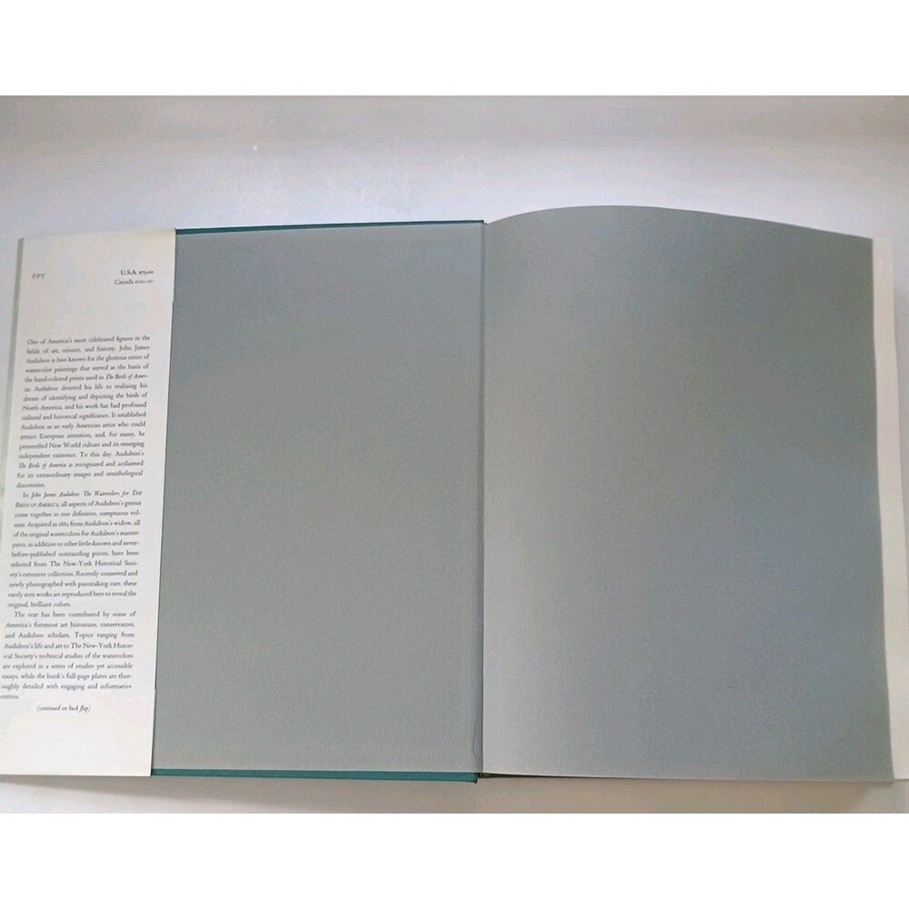 The Watercolors for the Birds of America- Audubon HC/DJ 1993 1 st Ed/2nd prtg - Picture 6 of 16